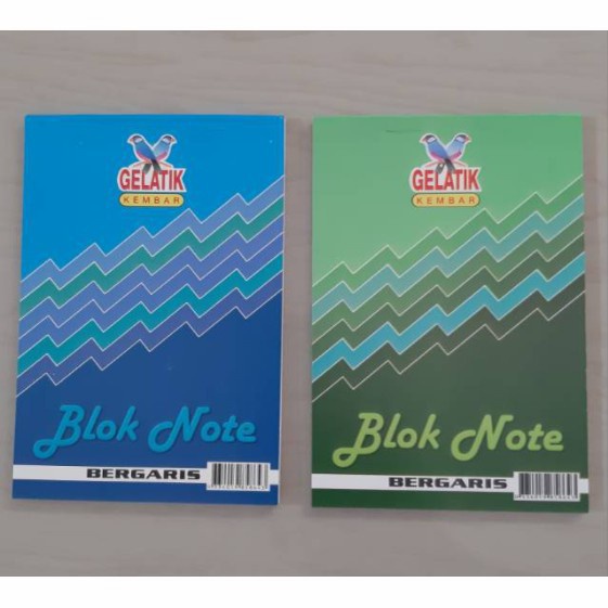 

Gelatik Kembar Block Note GARIS POLOS Besar / Kecil