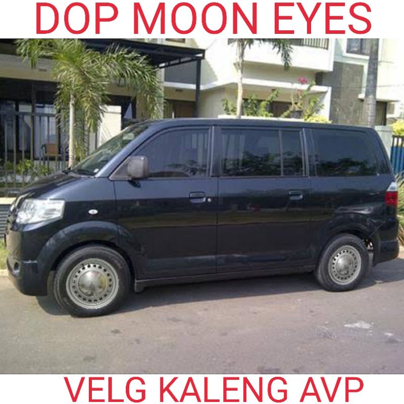 Dop moon eyes Velg kaleng Suzuki Apv Ring14 Pnp plus briket dudukan 4pcs