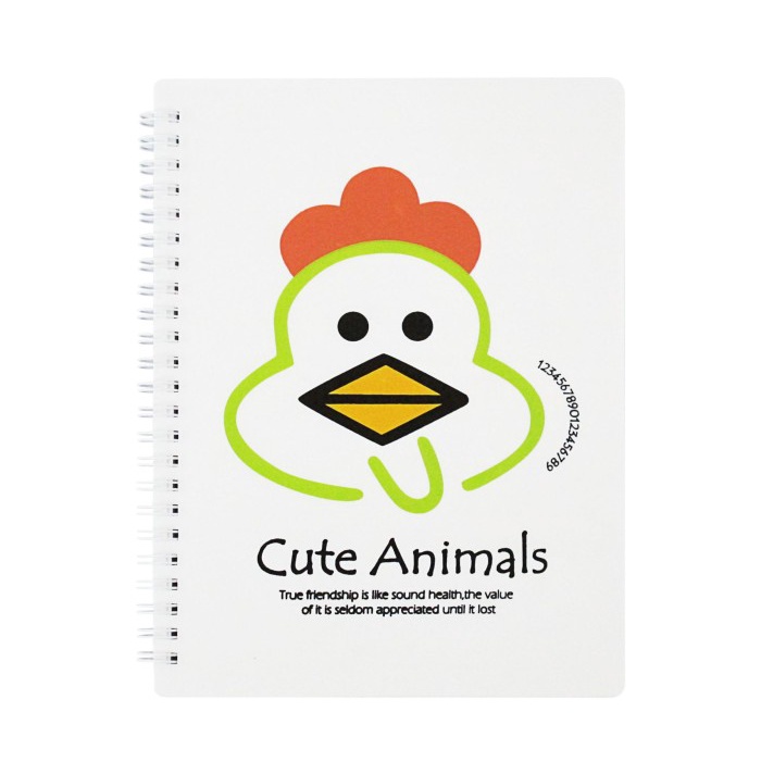 

Kusus Hari Ini Buku Tulis Spiral/Spiral Notebook/B5 Tomex Cute Animal Gilaa!!!