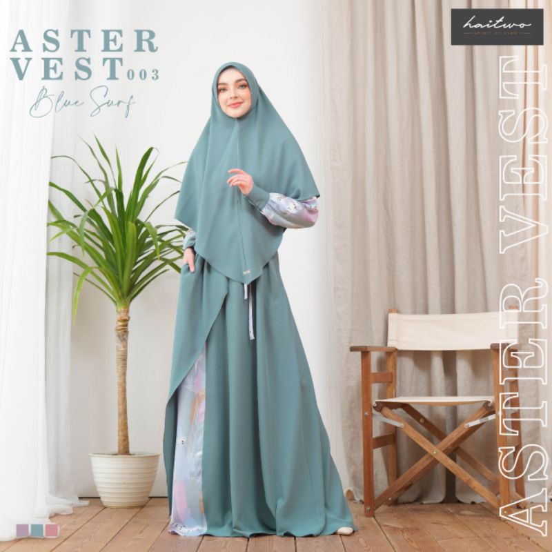 gamis haitwo/gamis aster vest 003