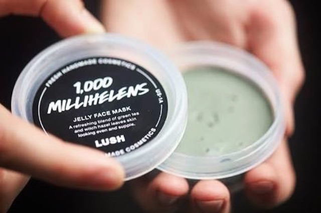 Download Lush 1000 Millihelens Jelly Face Mask Shopee Indonesia PSD Mockup Templates