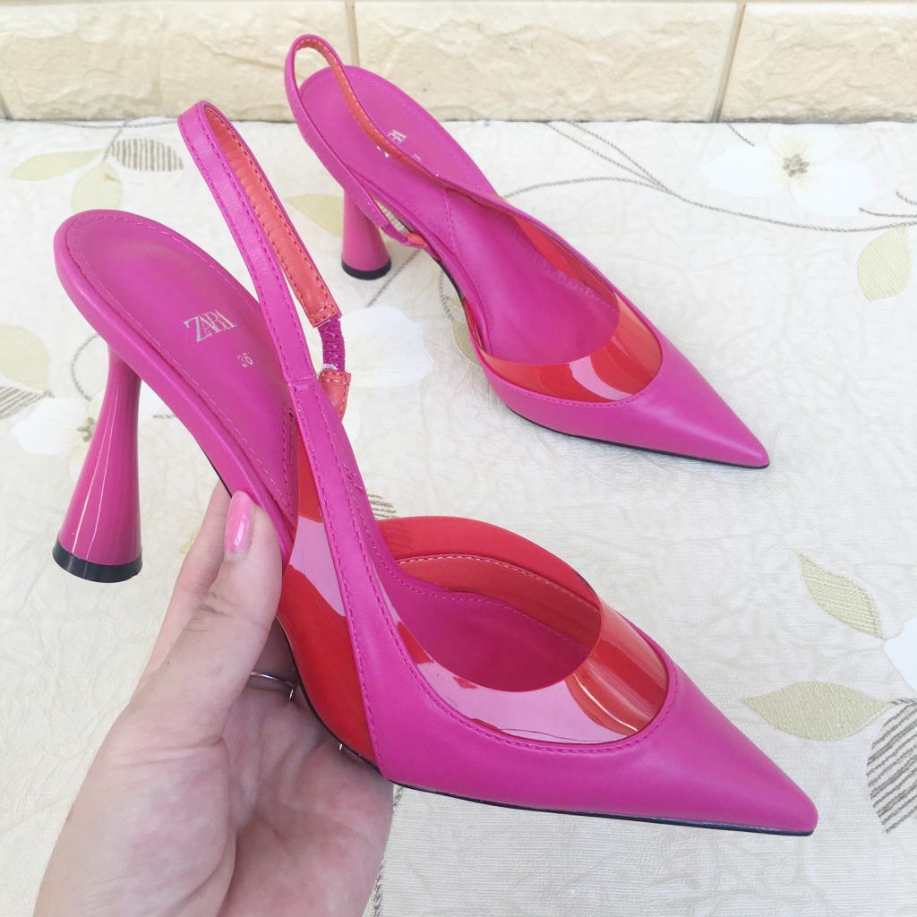 SEPATU HEELS ZR-136 SLINGBACK