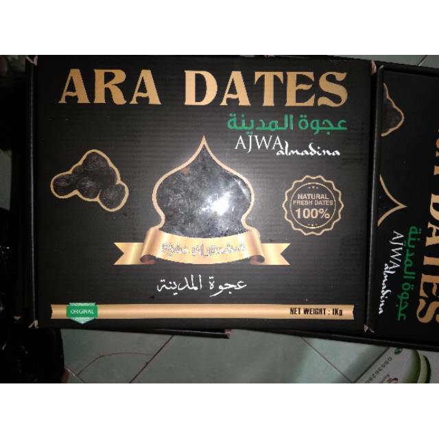 

KURMA AJWA ARA DATES Al - MADINAH