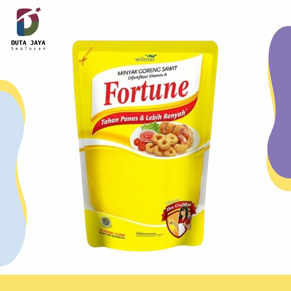 

Minyak Goreng Fortune Refill Pouch 2 Liter