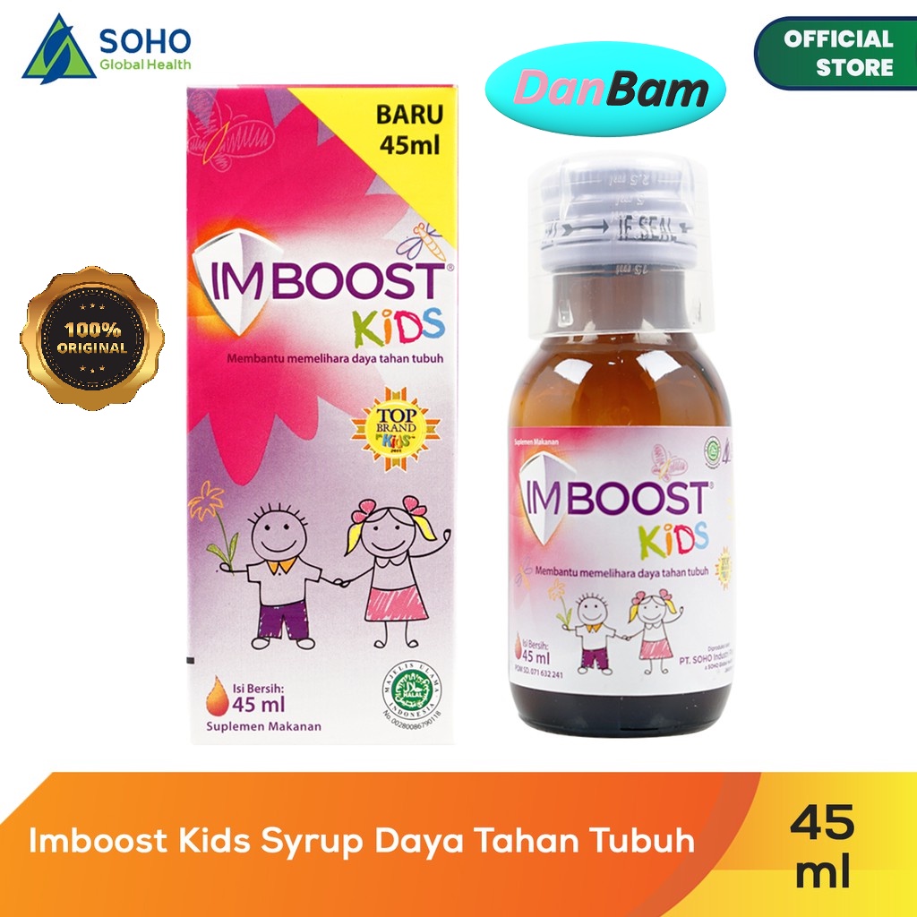 Imboost Kids Syrup Daya Tahan Tubuh - 45ml