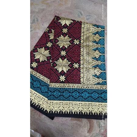 kain/bahan motif songket Palembang