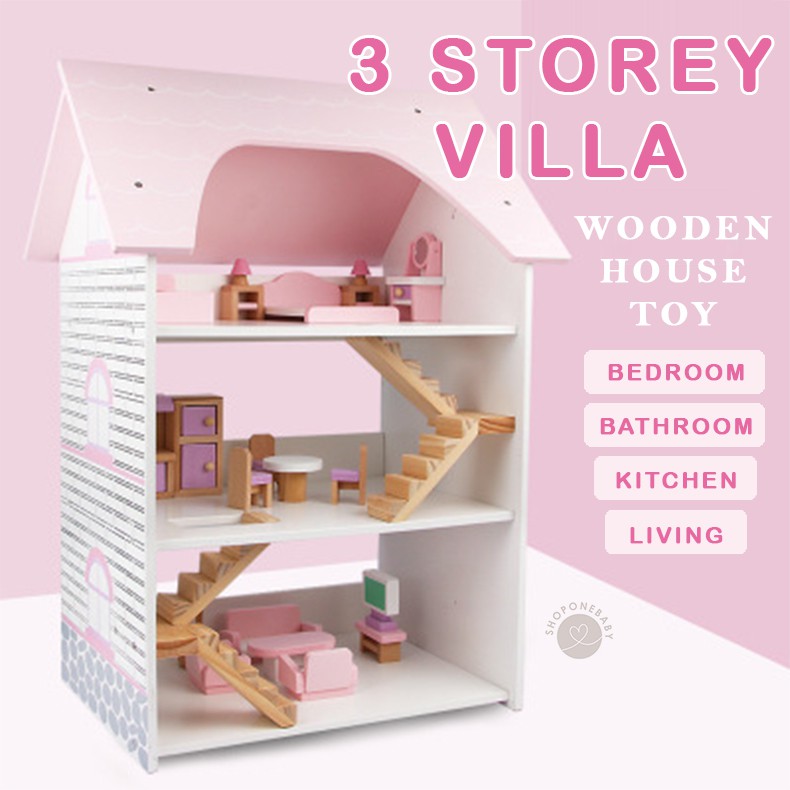 3 storey dolls house