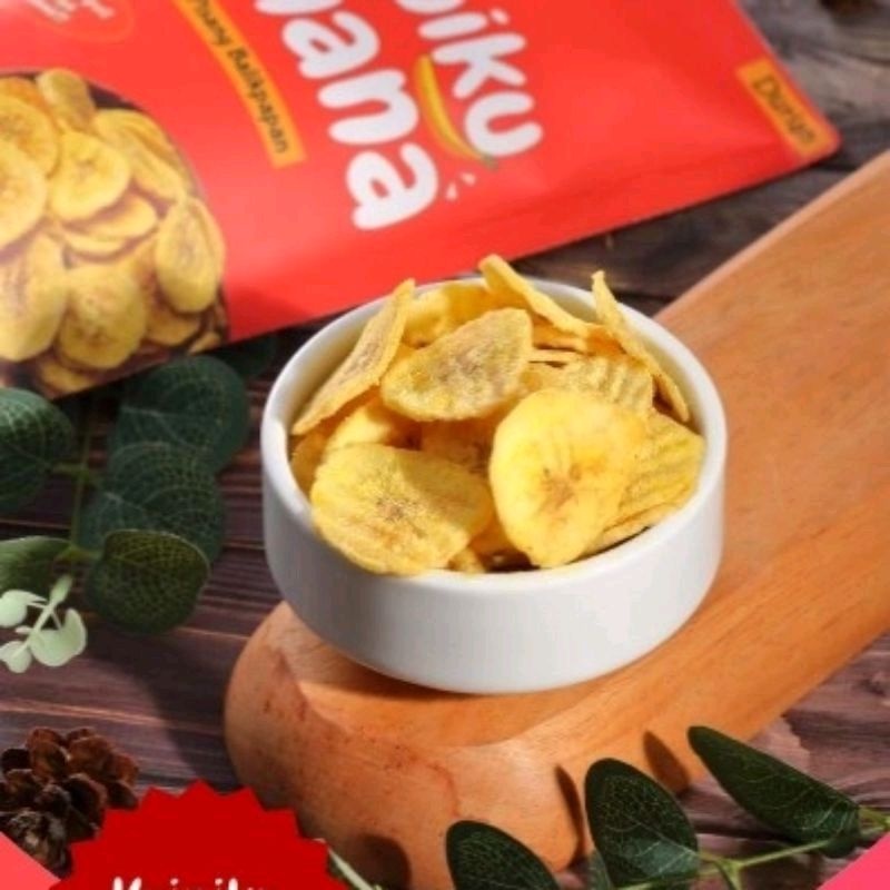 

5 PCS KRIPIK PISANG MIX RASA DURIAN DAN COKLAT CEMILAN SEHAT & ENAK