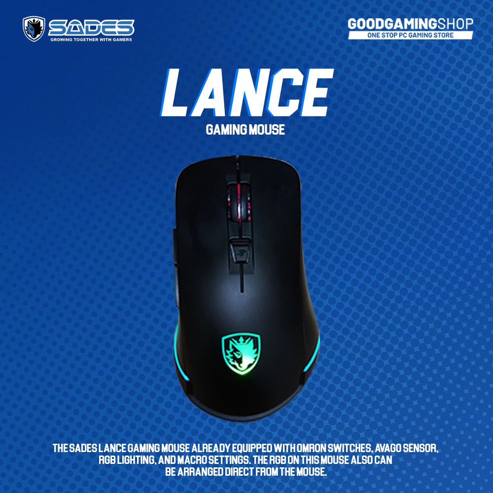 Sades Lance - Gaming Mouse