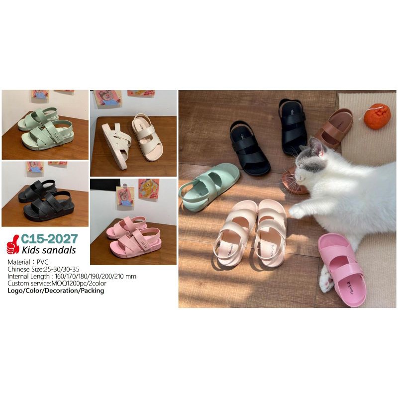 Sandal Original Tawana Kids New 2in1 Cats Import High Quality S2