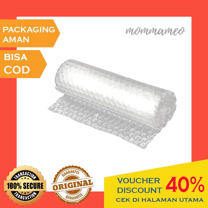 

Tambahan Bubble Wrap atau Kertas kado