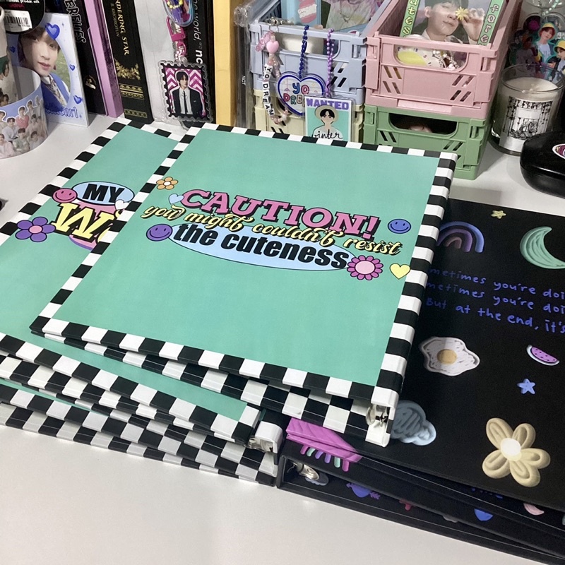 

no restock - ready - Binder Collection by luv.goods (photocard, postcard, artprint, sticker, photostrip, notebook, journal)