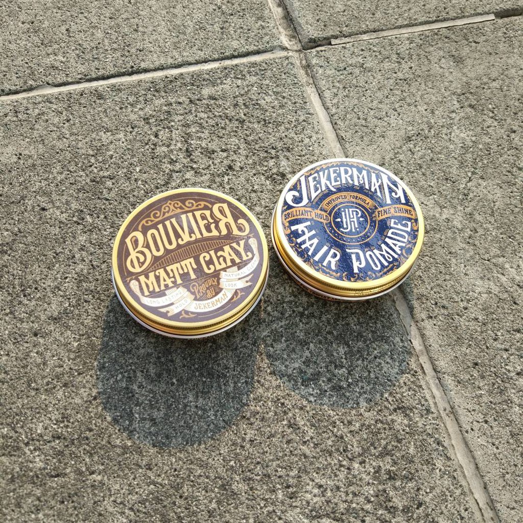 BOUVIER MATT CLAY-WAX HYBRID BY JEKERMAN 100GR WATERBASED POMADE