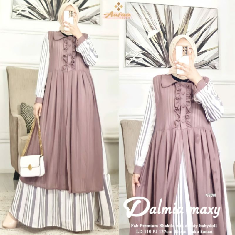Gamis Muslimah Pakaian Wanita Pakaian Wanita Muslimah Pakaian Kekinian Dress Spassy