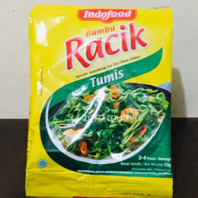 

BUMBU RACIK INDOFOOD TUMIS.