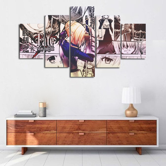 HIASAN DINDING SET FATE STAY NIGHT SABER SPECIAL EDITION