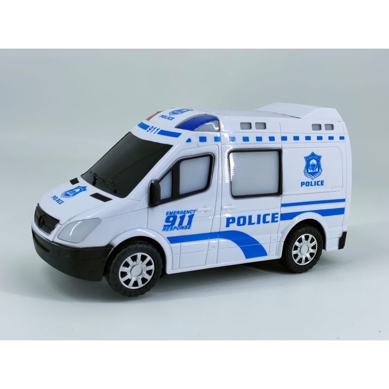 mainan mobil ambulance batrei