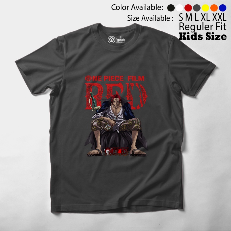 Kaos Atasan Anak Laki - Laki Motif Red Shank