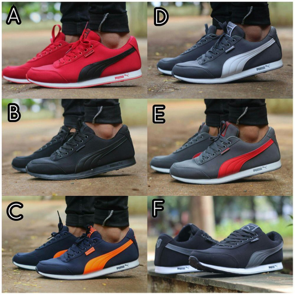 promo SEPATU PRIA PUMA CASUAL RUNNING IMPORT QUALITY 4S