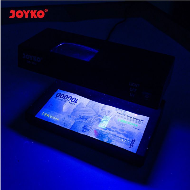 Joyko Counterfeit Money Detector / Mesin Cek Deteksi Uang Palsu MD-100