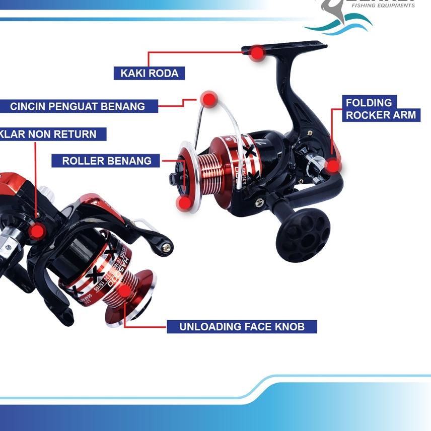 Terbaik BERKLY Reel Pancing Rell Rill Pancing Katrol Kerekan Pancing Fishing Reel Spool Metal Alumin