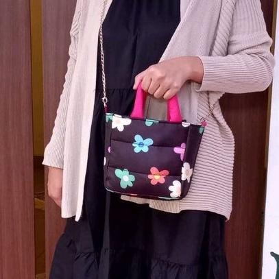 PUFFY BAG BITTY (FULL PRINTING) / TAS SELEMPANG WANITA MINI