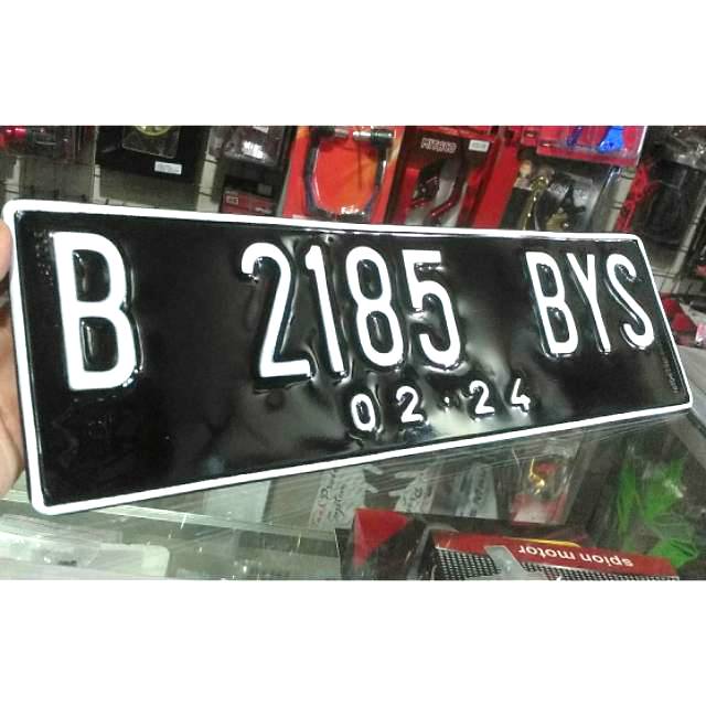 Bikin plat  nomor  mobil standar ada logo korlantas polri   Bikin plat  nomor  mobil standar ada logo korlantas polri