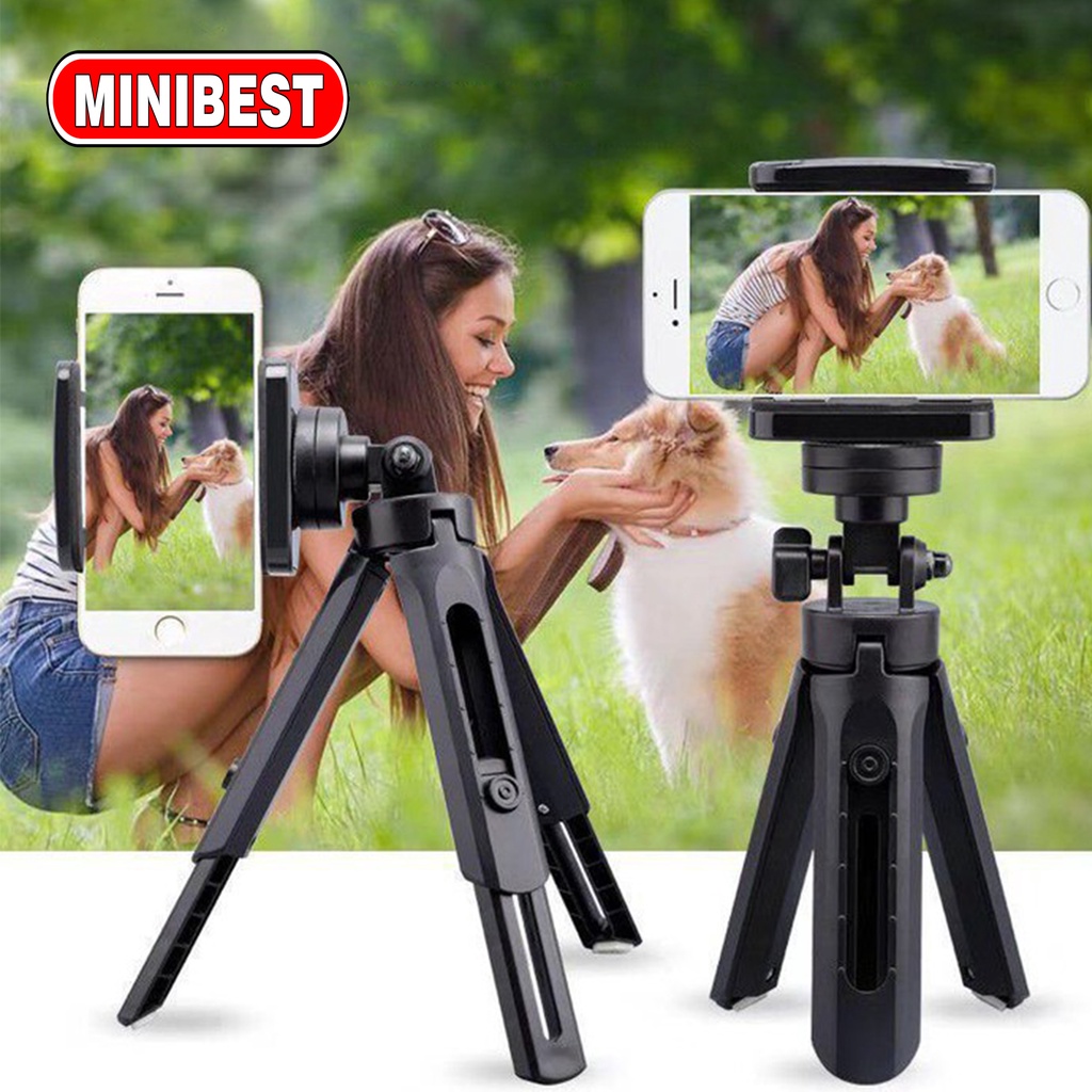 Tripod Support Mini - Phone Extendable With Holder U Penyangga HP Smartphone [TM-01 &amp; TM-02]