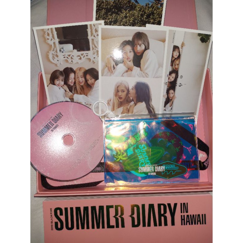 blackpink summer diary in hawai