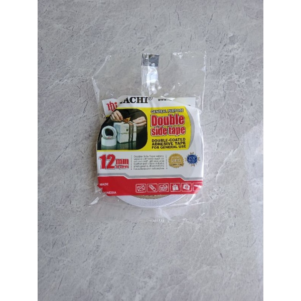 

NACHI Double Side Tape 12mm - Isolasi Bolak Balik