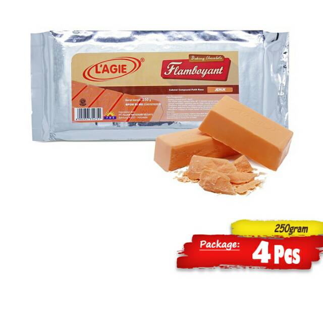

COKLAT BLOK LAGIE FLAMBOYANT ORANGE (JERUK) 4PCS
