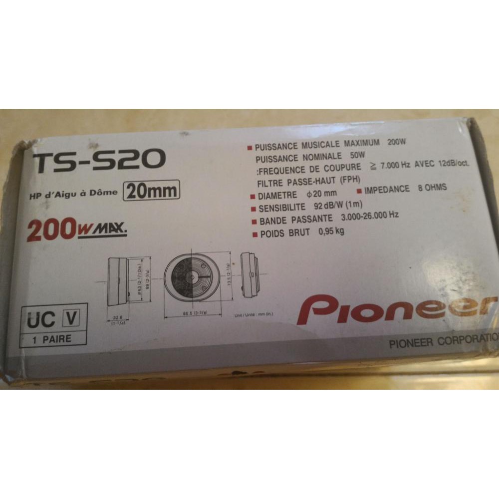 Pioneer tweeter Limited