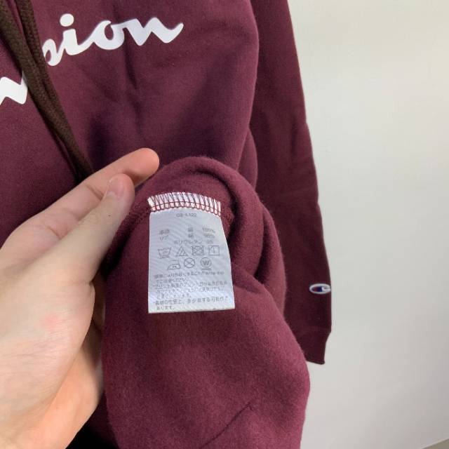 Champion script hoodie original