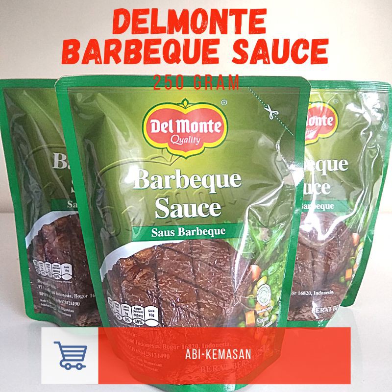 

Delmonte Saos / Saus Barbeque Pouch 250 Gram