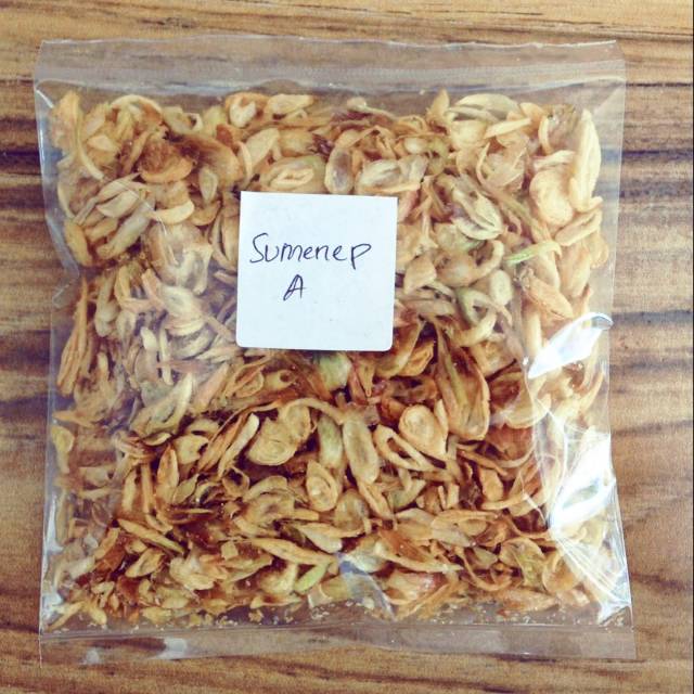

BAWANG GORENG SUMENEP GRADE A 1 KG