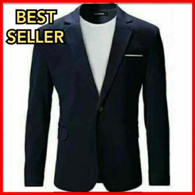 JAS PRIA BLUE NAVY / BLAZER FORMAL / BLAZER PRIA PREMIUM