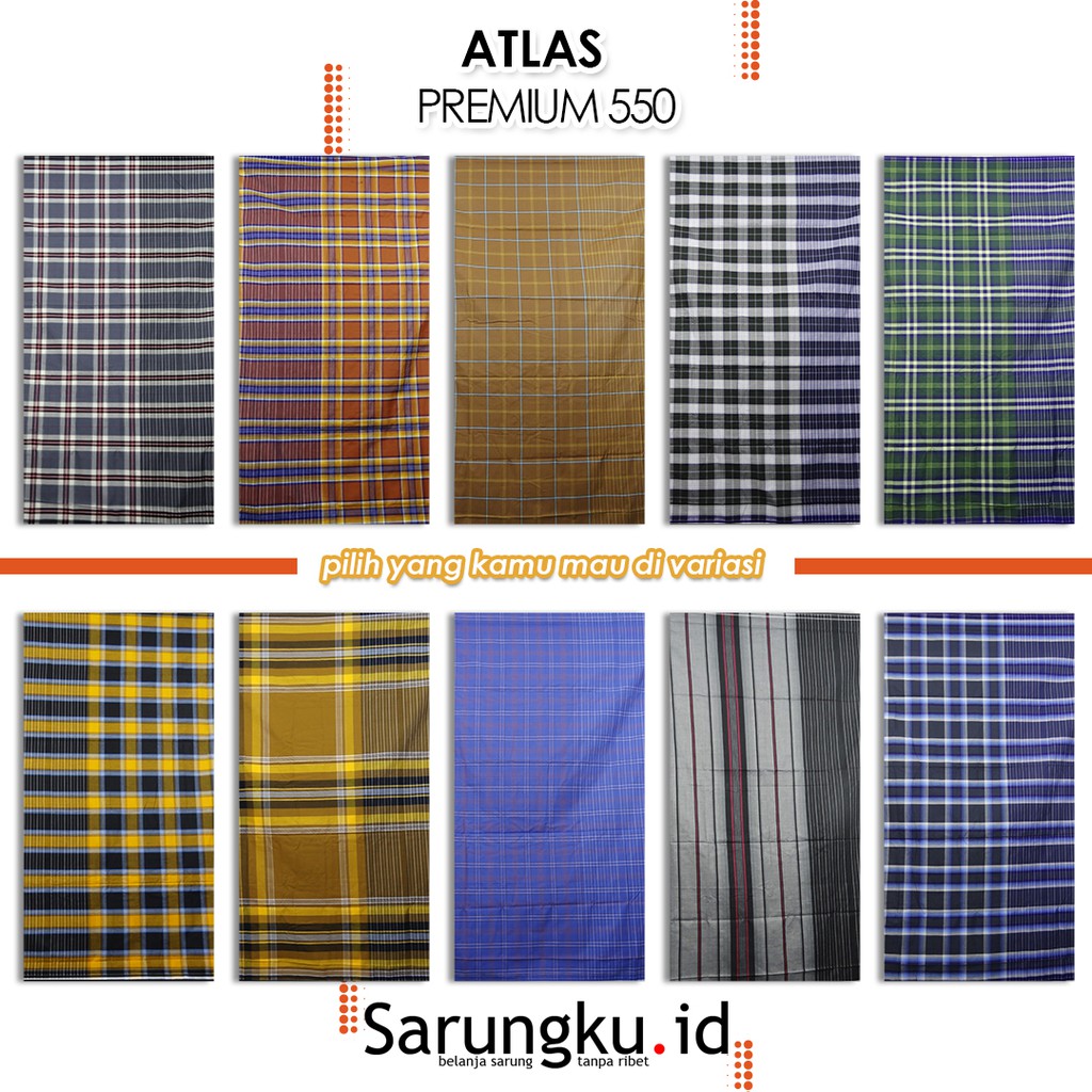 SARUNG ATLAS PREMIUM 550
