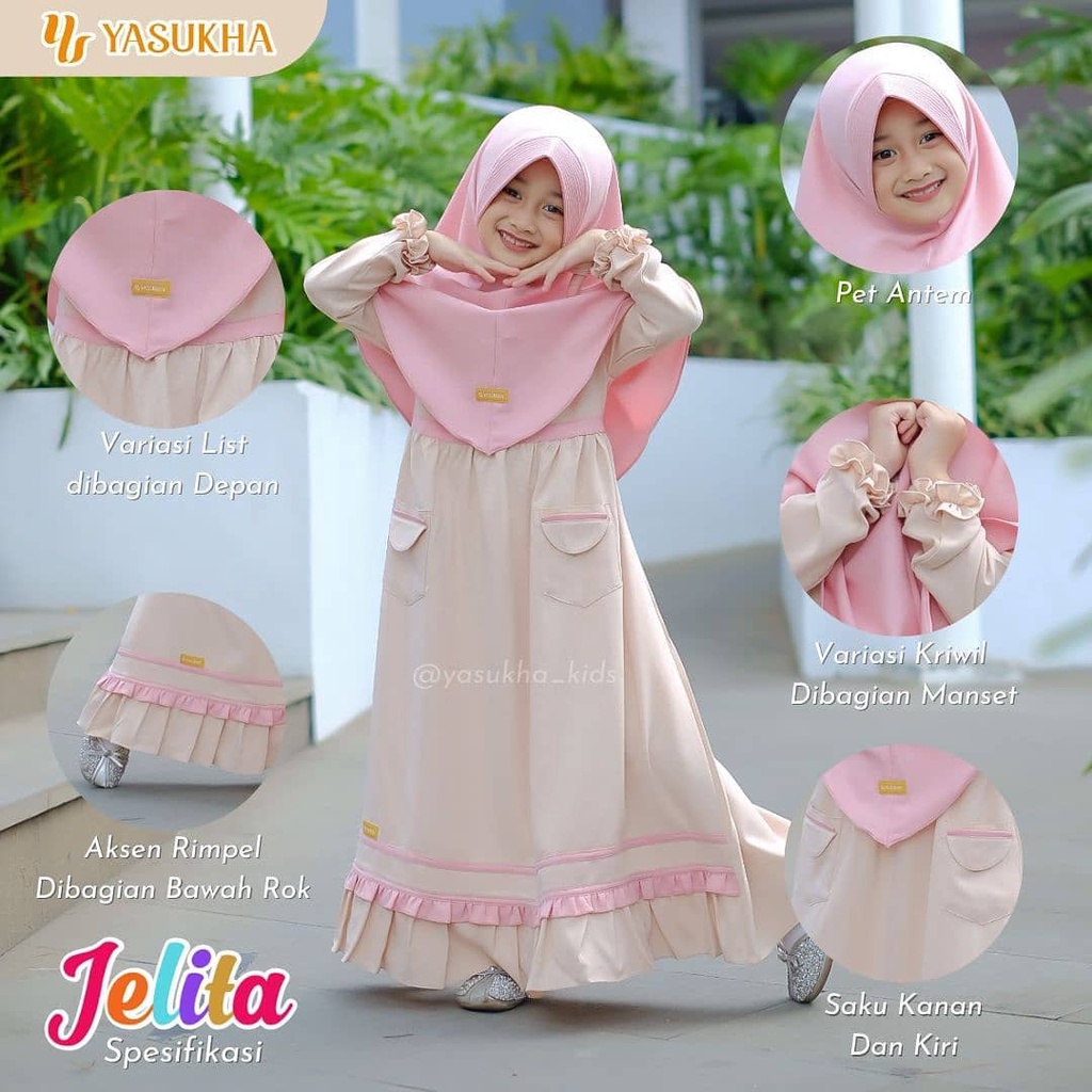 Terlaris Gamis bayi polos pom pom Keren