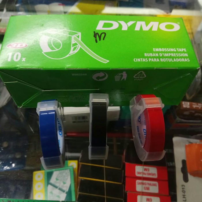 

A81Duya Pita Dymo (Hitam, Merah, Biru) - Hitam As71S0D