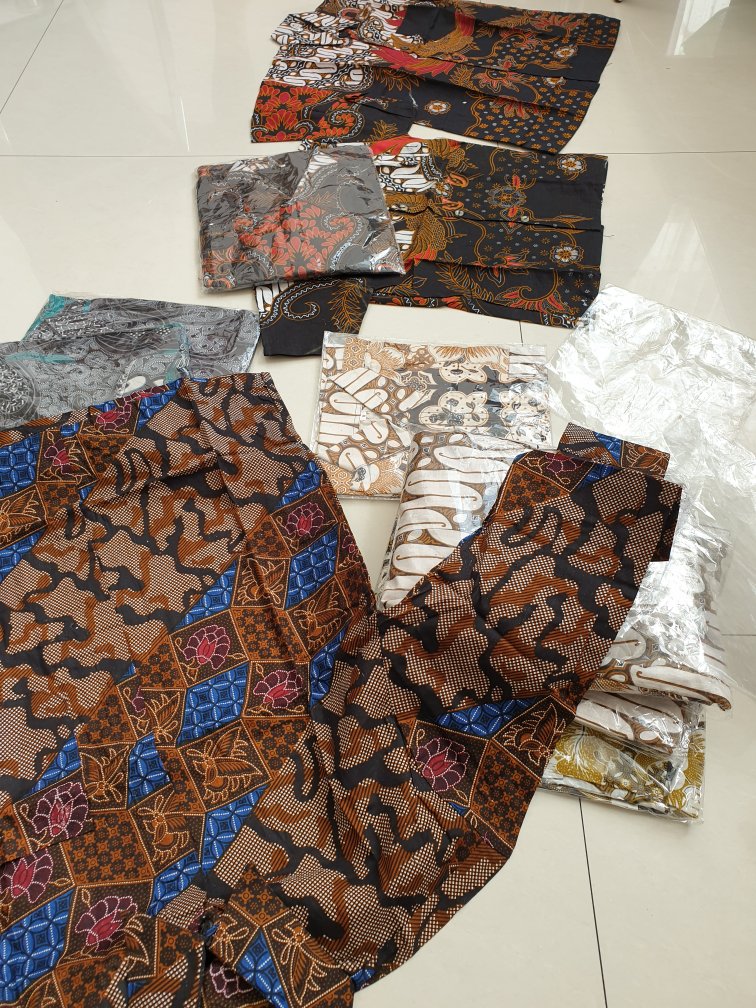 Maura Couple - Sania Ruffle Batik Couple Ori Ndoro Jowi Dnt Garansi Termurah