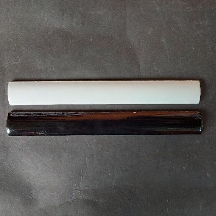 Kuku macan List keramik polos 2x20cm