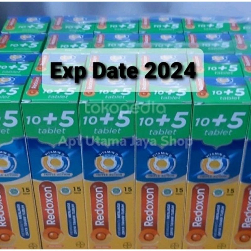 Redoxon 15 tablet triple Action