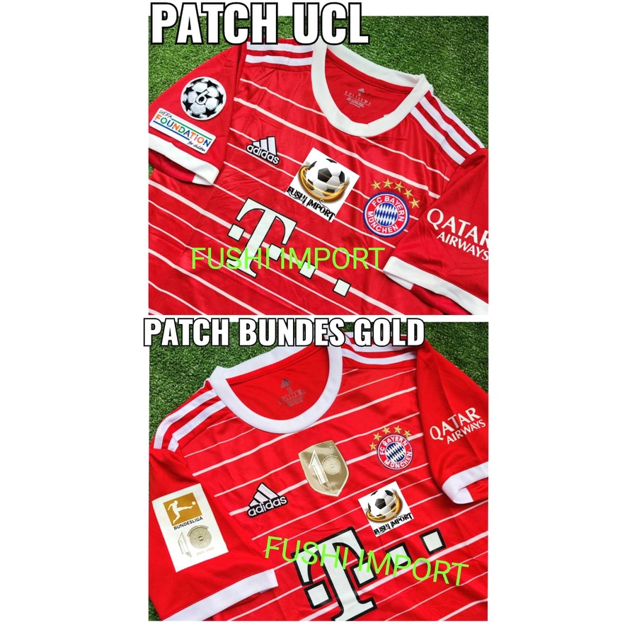 Jersey Baju Bola Munchen Home Full Patch 2022 2023 Grade Ori