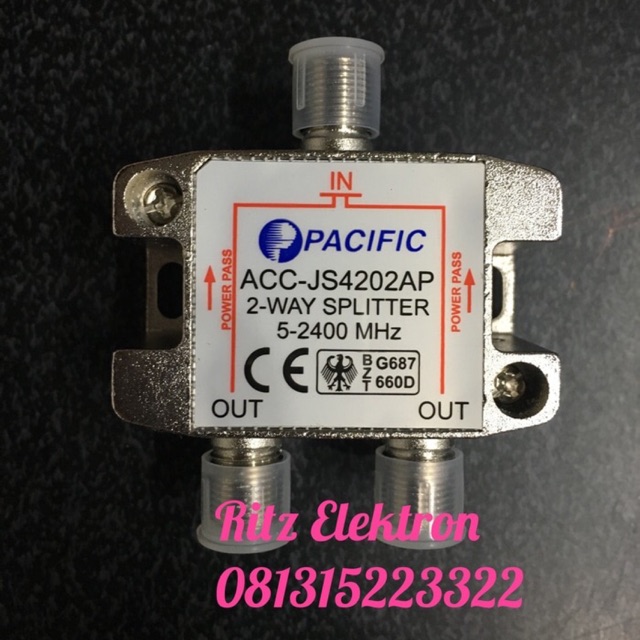 Splitter Pacific 2 way