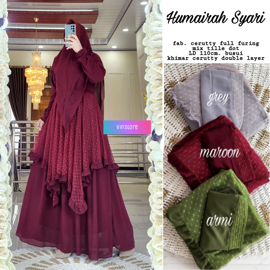 HUMAIRAH SYARI BY VINSTORE