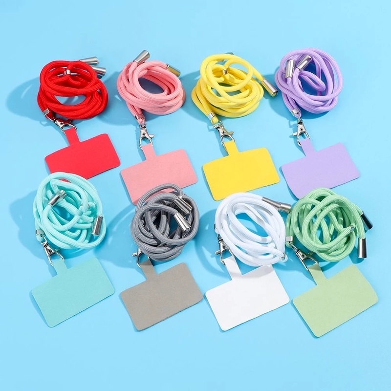 Tali Lanyard Holder Handphone Anti Hilang Warna-Warni