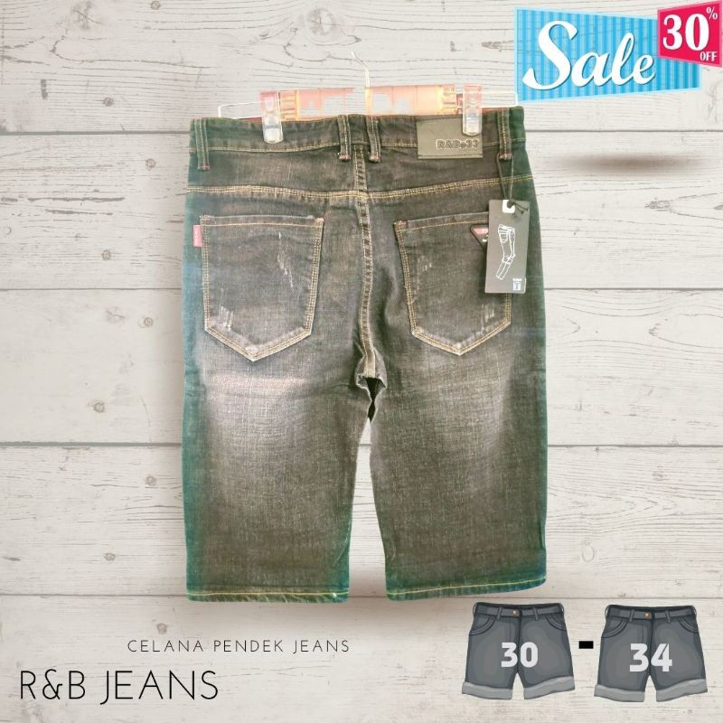 CELANA PENDEK JEANS