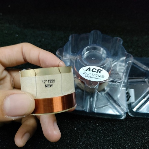 Spool Voice Coil ACR 12" VC 1225 12inch Spul Spol Audio Speaker 12 inch NEW Spoel ORIGNAL Asli