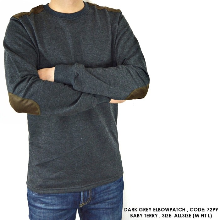 SWEATER SWITER ABU DUST COWOK PRIA