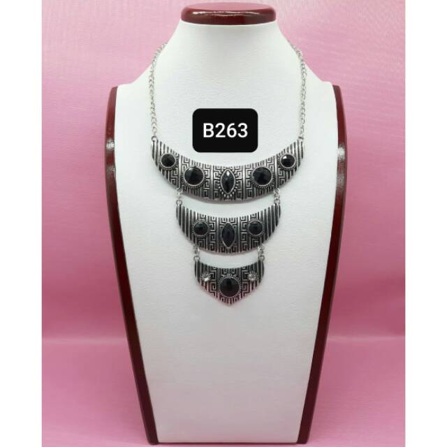 Kalung Etnik Silver B263